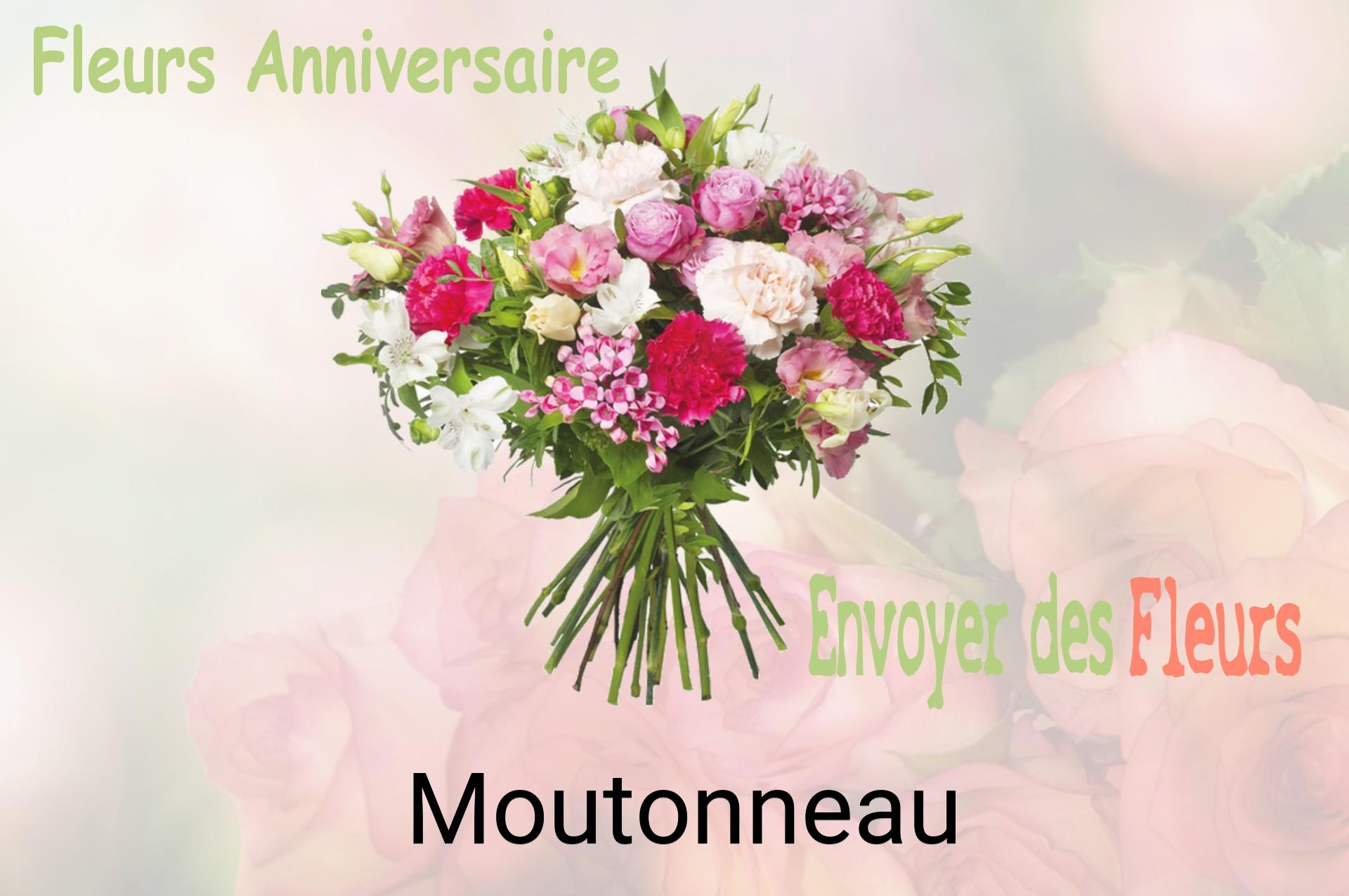Bouquet de fleurs d’anniversaire livré à Moutonneau